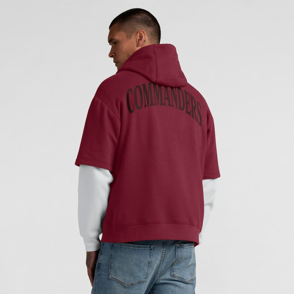 Fanatics Washington Commanders Unisex Sleek Elements Pullover Hoodie Burgundy