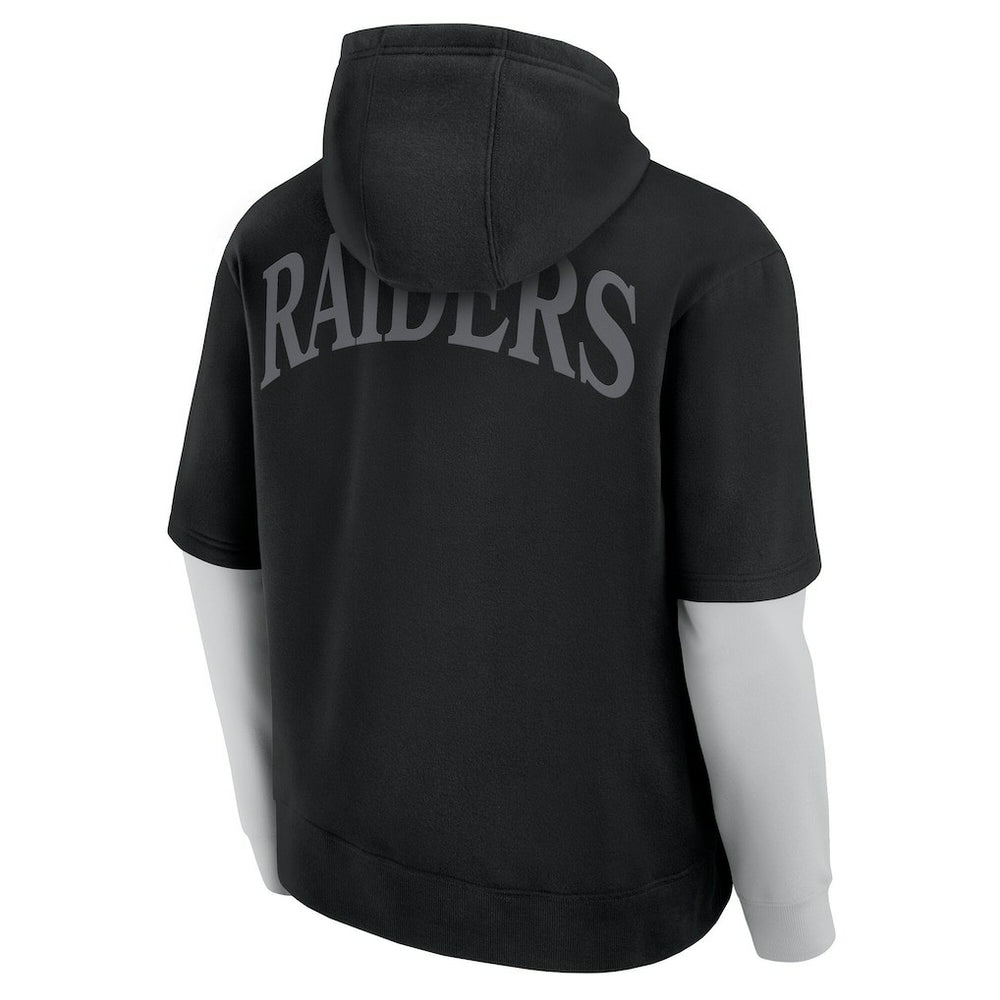 Fanatics Las Vegas Raiders Unisex Sleek Elements Pullover Hoodie Black