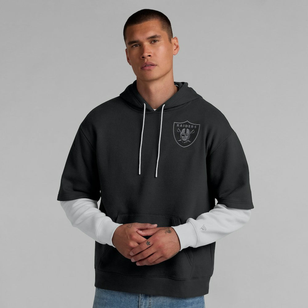 Fanatics Las Vegas Raiders Unisex Sleek Elements Pullover Hoodie Black