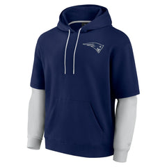 Fanatics New England Patriots Unisex Sleek Elements Pullover Hoodie Navy
