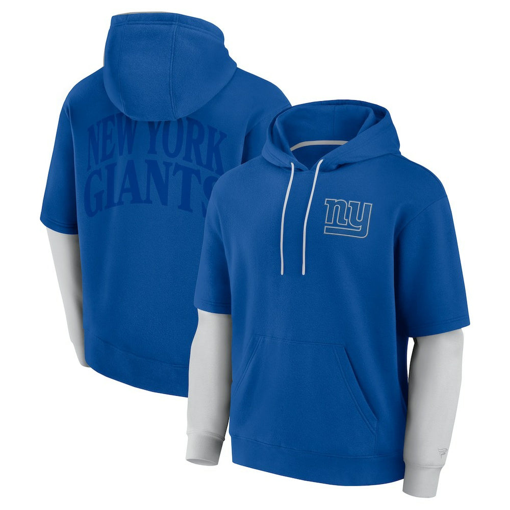 Fanatics New York Giants Unisex Sleek Elements Pullover Hoodie Royal