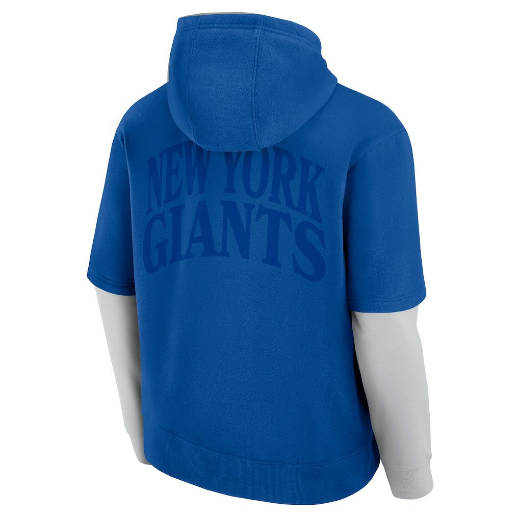 Fanatics New York Giants Unisex Sleek Elements Pullover Hoodie Royal
