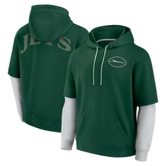 Fanatics New York Jets Unisex Sleek Elements Pullover Hoodie Green