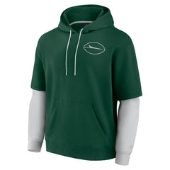 Fanatics New York Jets Unisex Sleek Elements Pullover Hoodie Green