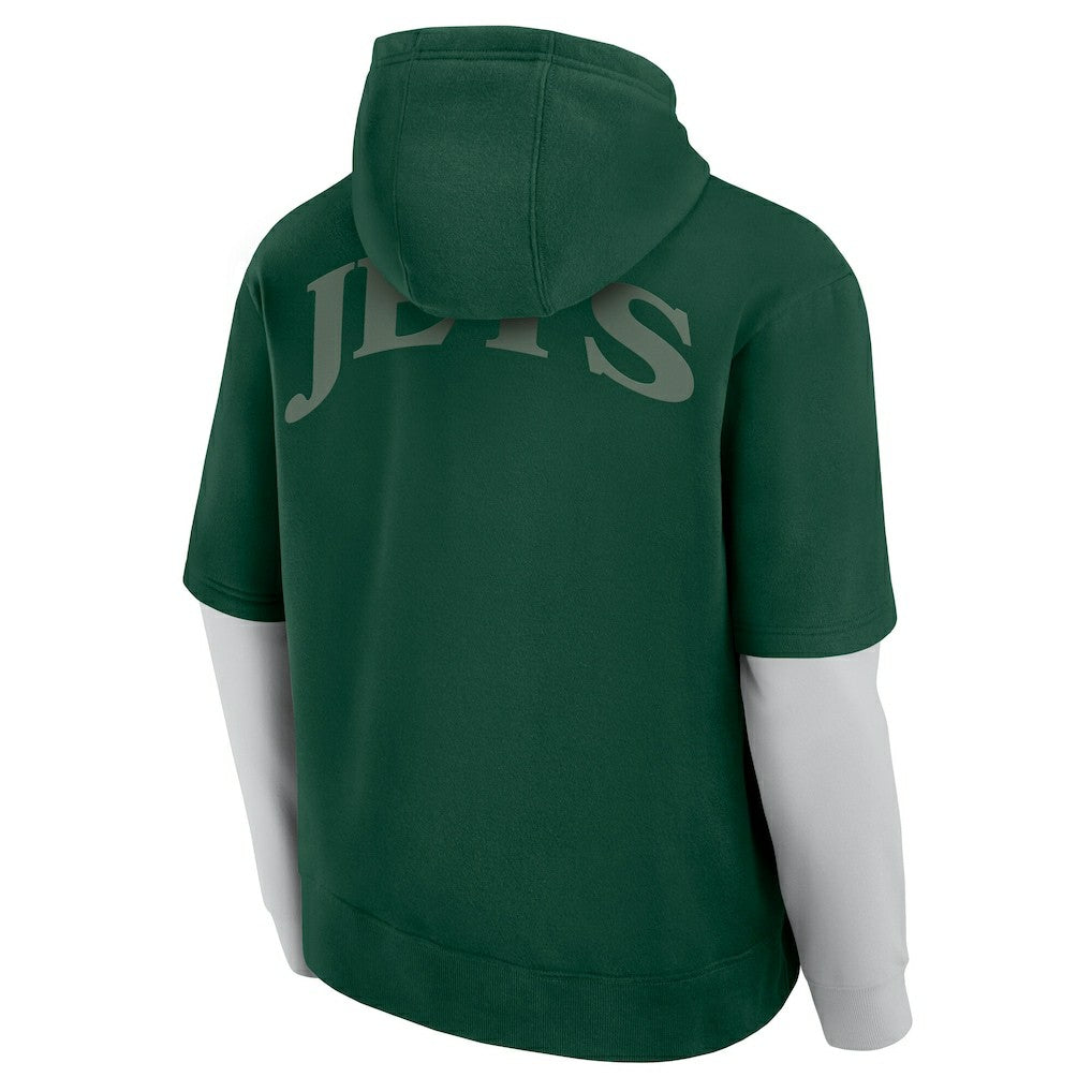 Fanatics New York Jets Unisex Sleek Elements Pullover Hoodie Green
