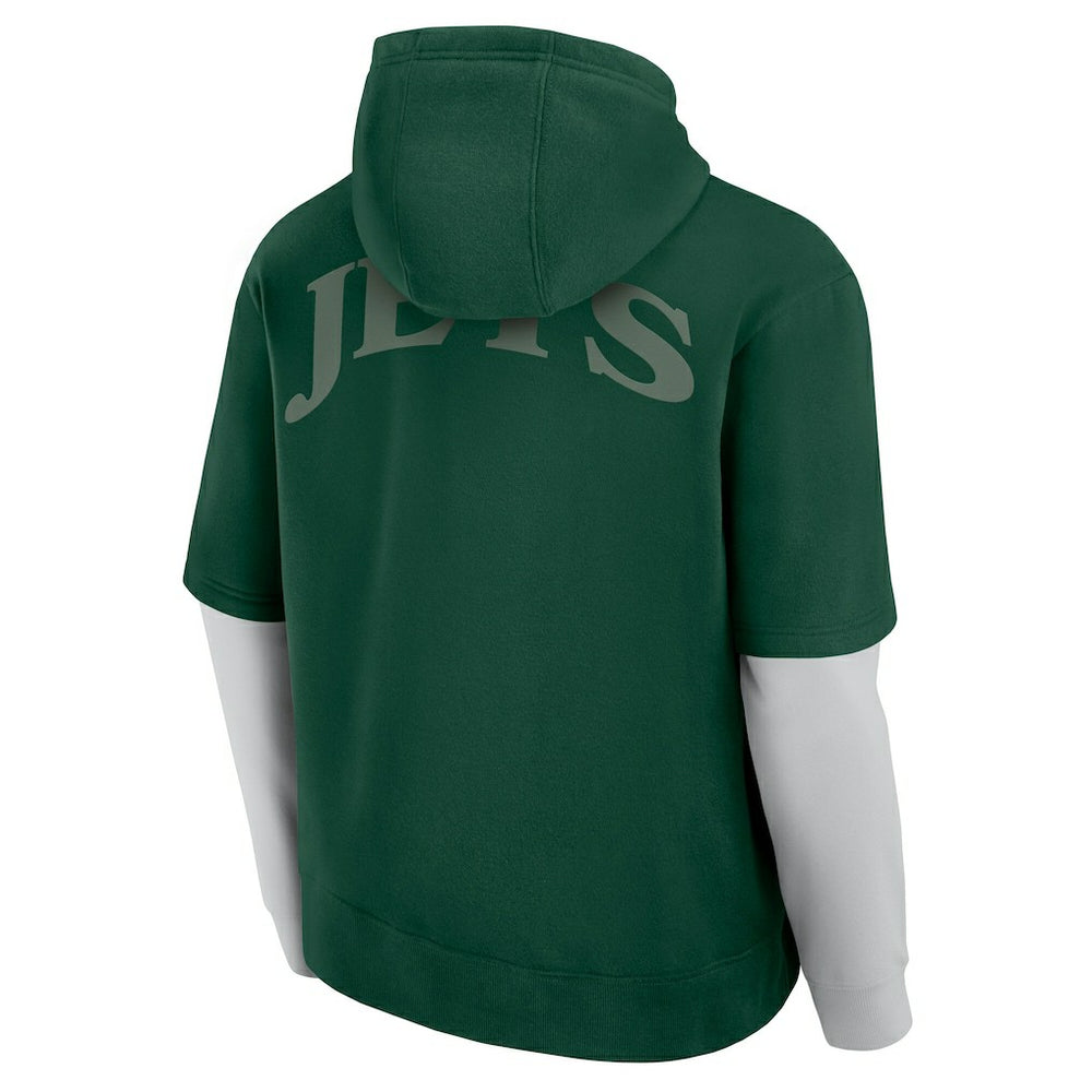 Fanatics New York Jets Unisex Sleek Elements Pullover Hoodie Green
