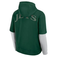 Fanatics New York Jets Unisex Sleek Elements Pullover Hoodie Green