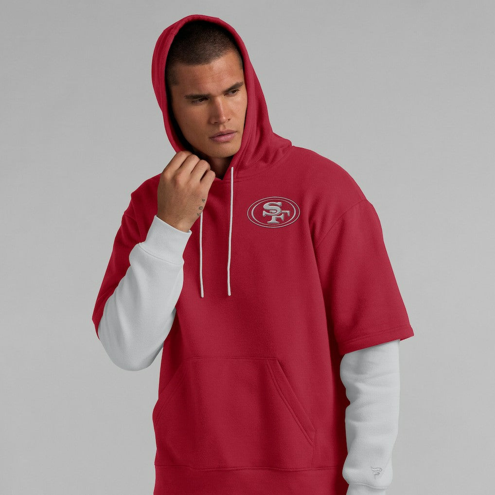 Fanatics San Francisco 49ers Unisex Sleek Elements Pullover Hoodie Scarlet