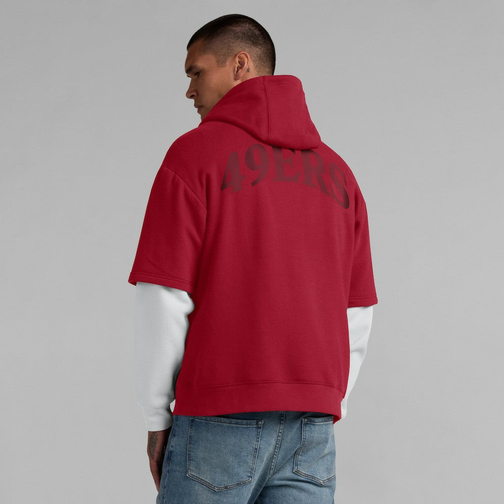 Fanatics San Francisco 49ers Unisex Sleek Elements Pullover Hoodie Scarlet