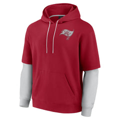 Fanatics Tampa Bay Buccaneers Unisex Sleek Elements Pullover Hoodie Red