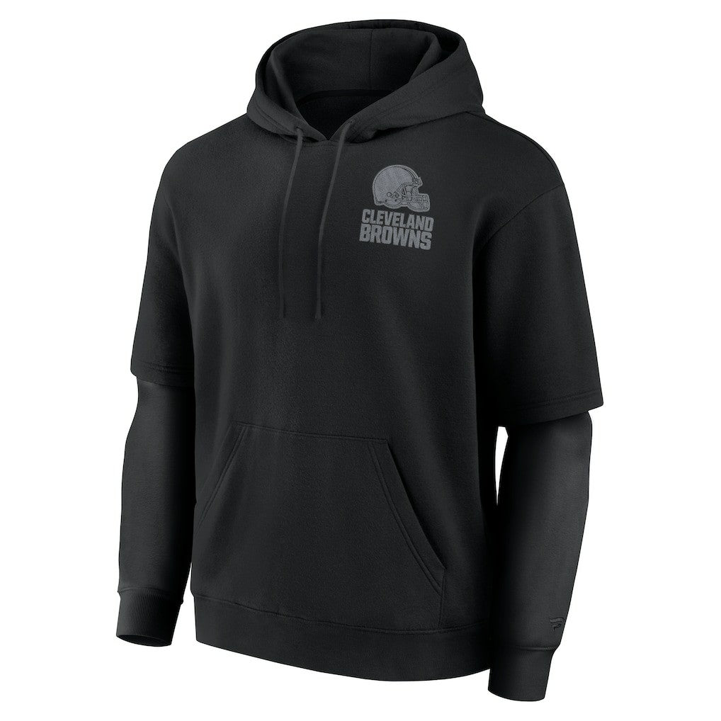 Fanatics Cleveland Browns Unisex Sleek Elements Pullover Hoodie Black