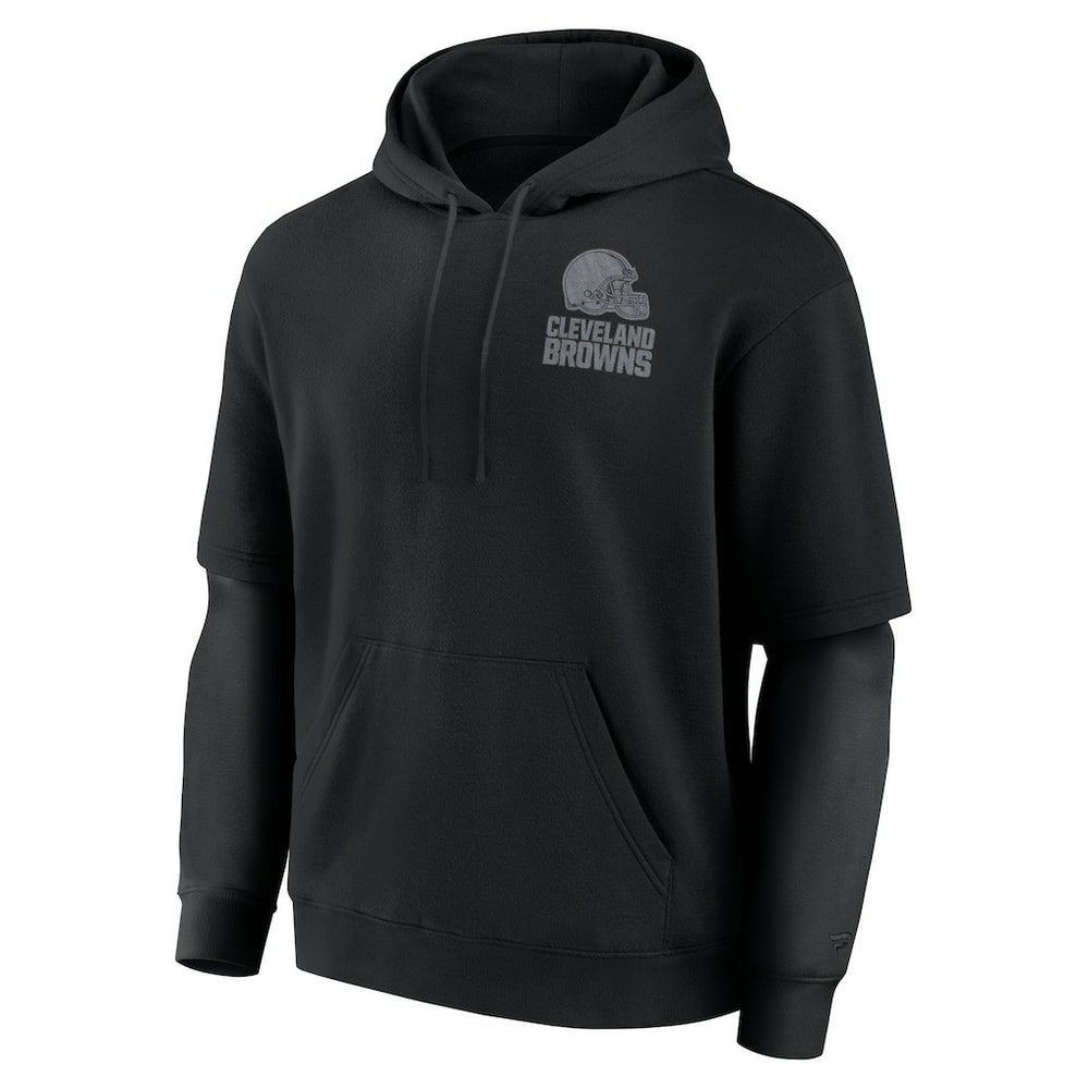 Fanatics Cleveland Browns Unisex Sleek Elements Pullover Hoodie Black