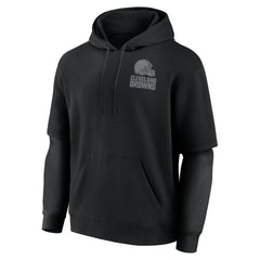 Fanatics Cleveland Browns Unisex Sleek Elements Pullover Hoodie Black