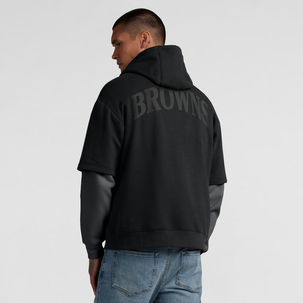 Fanatics Cleveland Browns Unisex Sleek Elements Pullover Hoodie Black