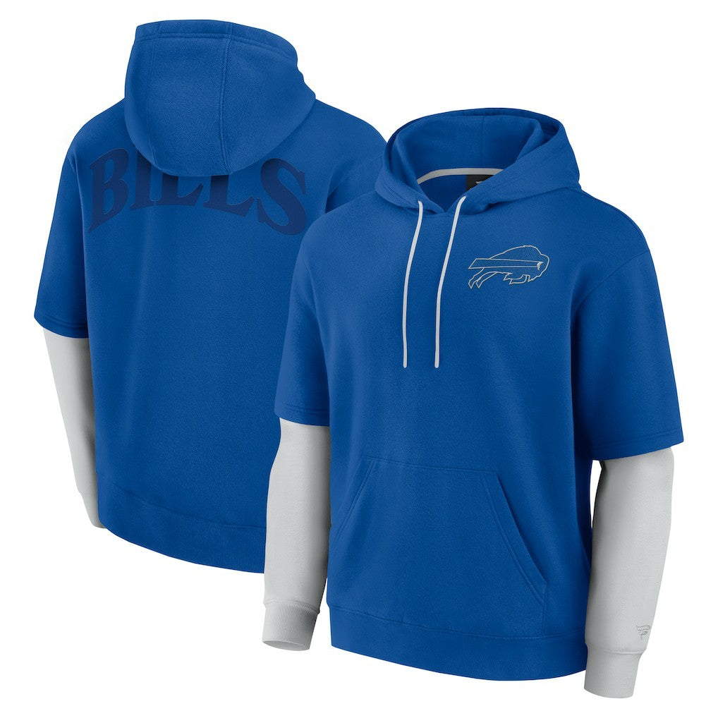 Fanatics Buffalo Bills Unisex Sleek Elements Pullover Hoodie Royal