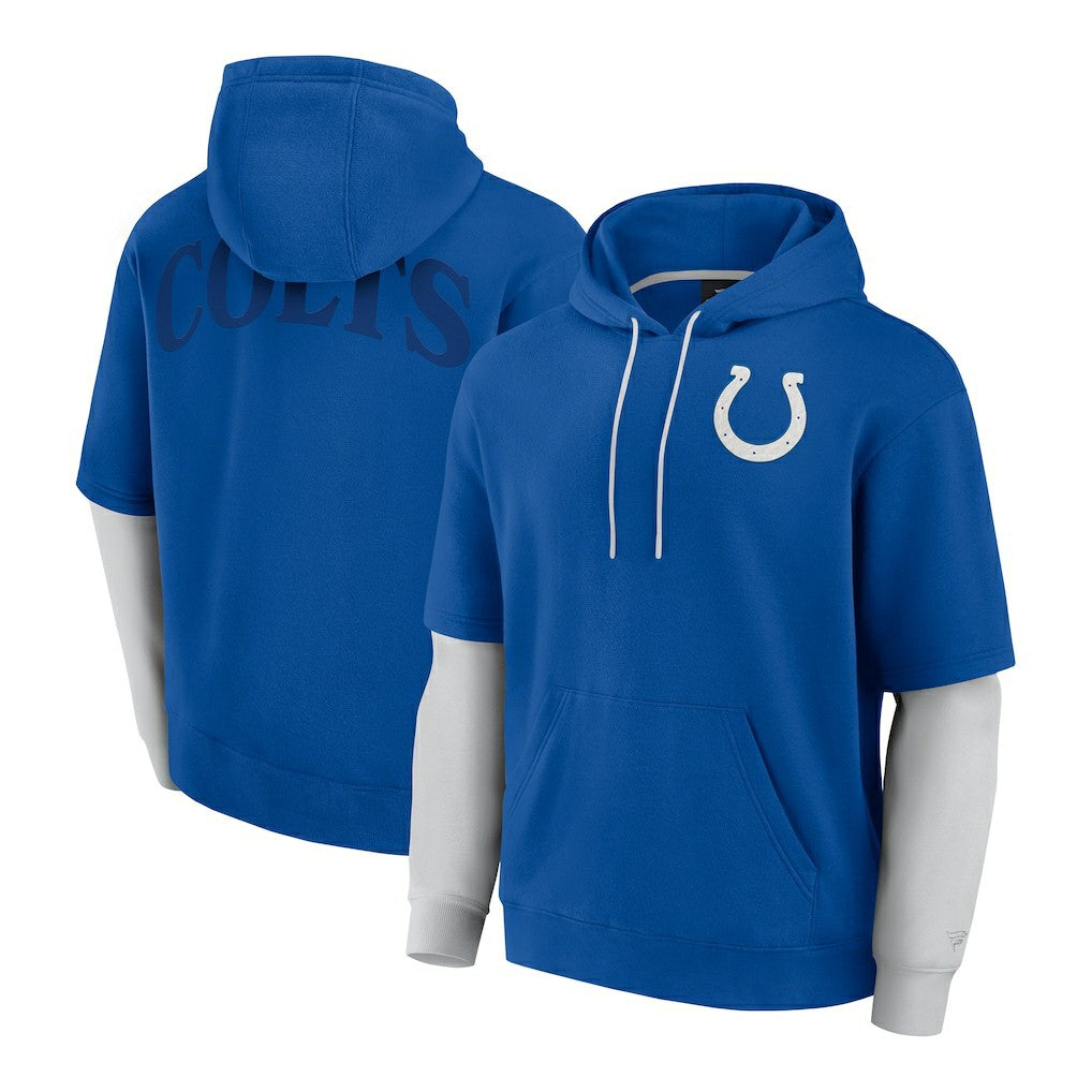 Fanatics Indianapolis Colts Unisex Sleek Elements Pullover Hoodie Royal