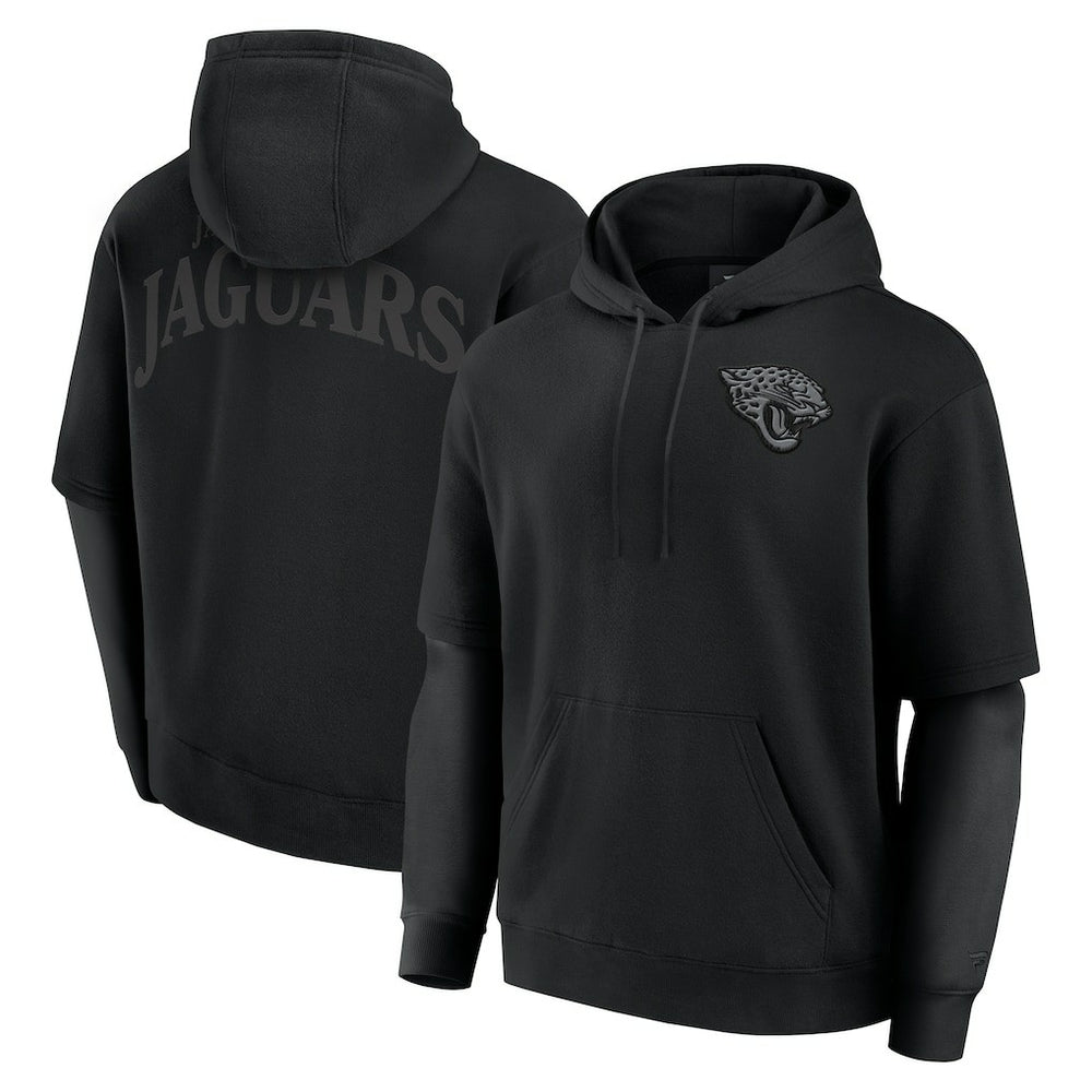 Fanatics Jacksonville Jaguars Unisex Sleek Elements Pullover Hoodie Black