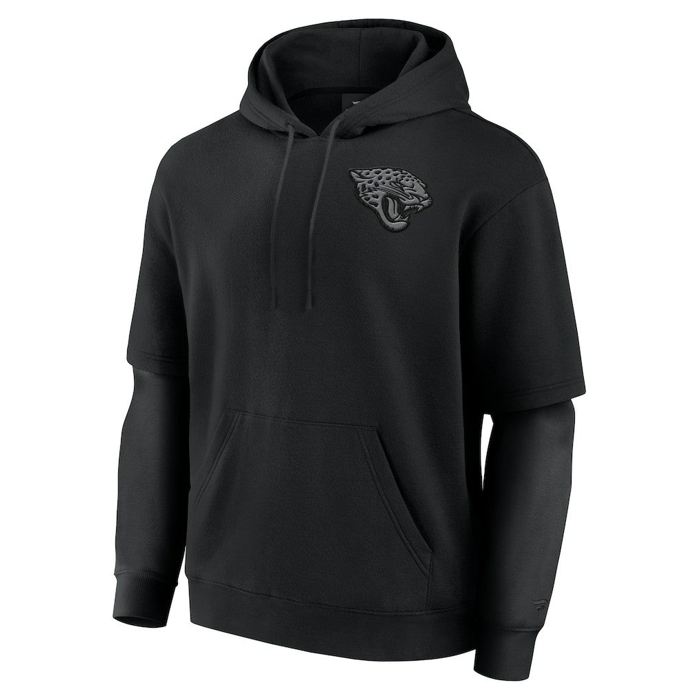 Fanatics Jacksonville Jaguars Unisex Sleek Elements Pullover Hoodie Black