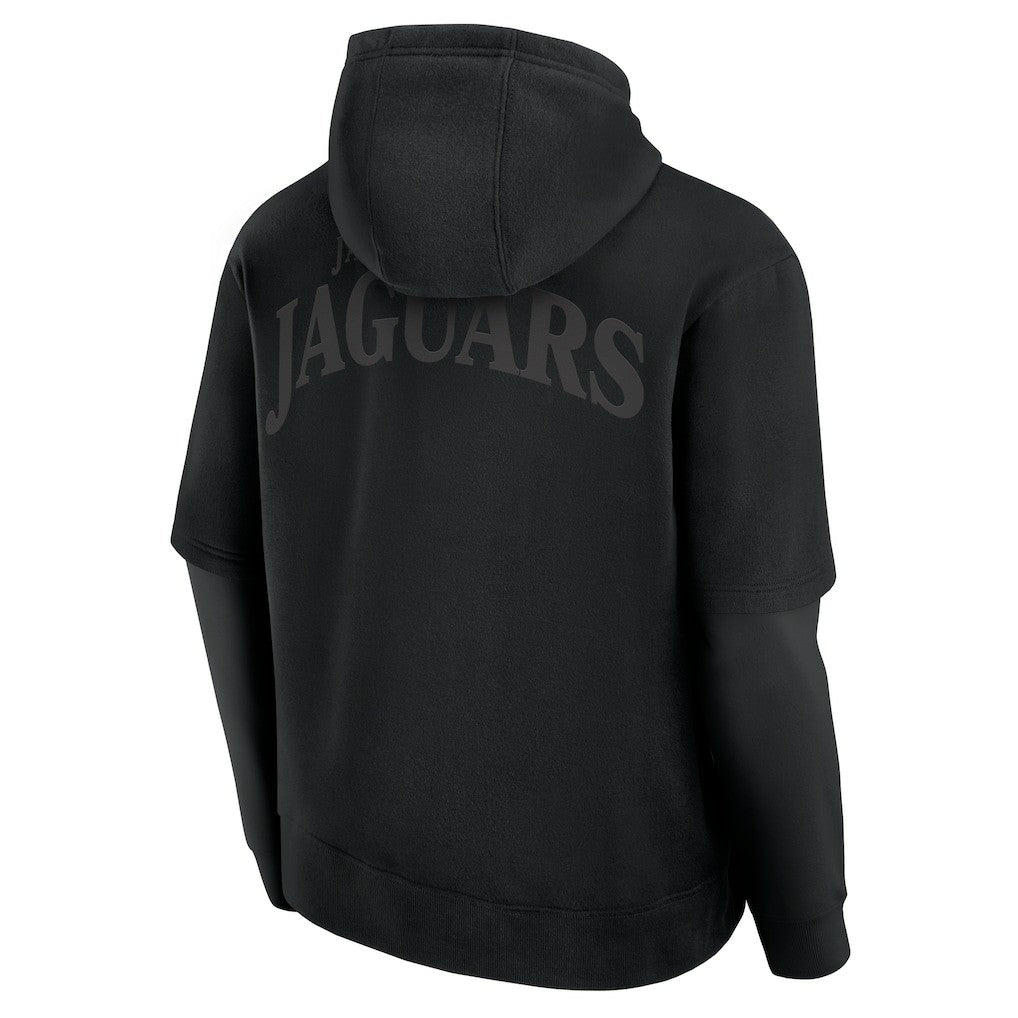 Fanatics Jacksonville Jaguars Unisex Sleek Elements Pullover Hoodie Black