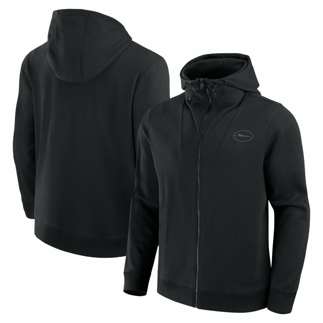 Fanatics New York Jets Unisex Front Office Full-Zip Hoodie Black