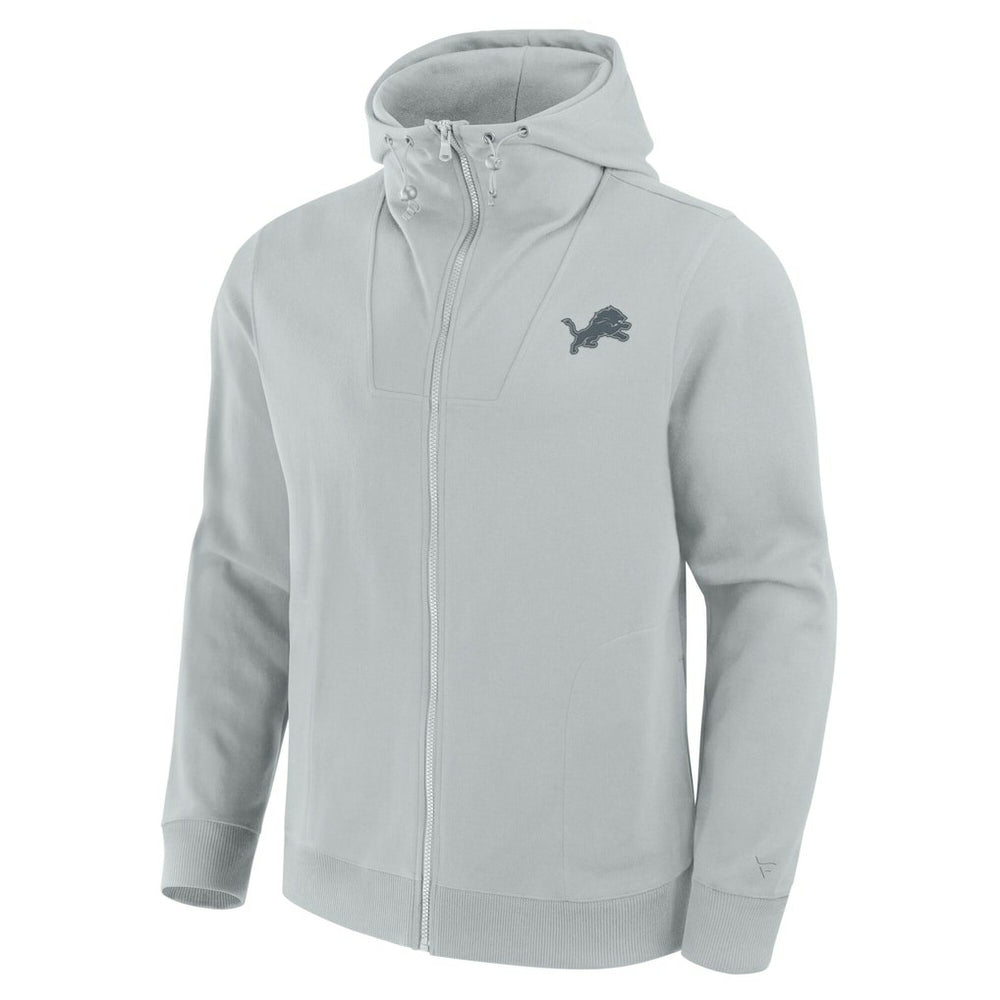 Fanatics Detroit Lions Unisex Front Office Full-Zip Hoodie Gray