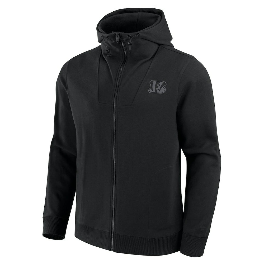 Fanatics Cincinnati Bengals Unisex Front Office Full-Zip Hoodie Black