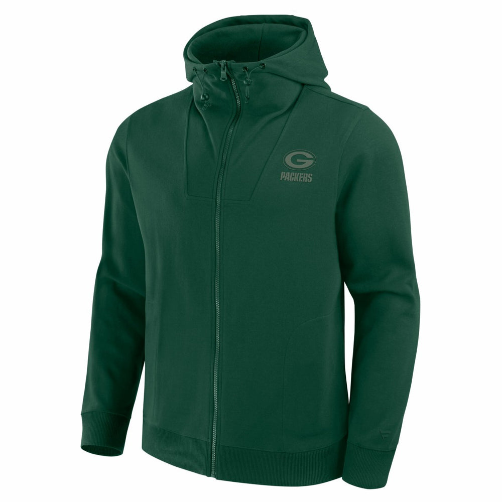 Fanatics Green Bay Packers Unisex Front Office Full-Zip Hoodie Green