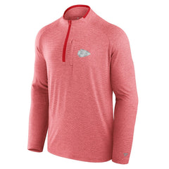 Fanatics Kansas City Chiefs Unisex Front Office Performance Primary Quarter-Zip Jacket Red