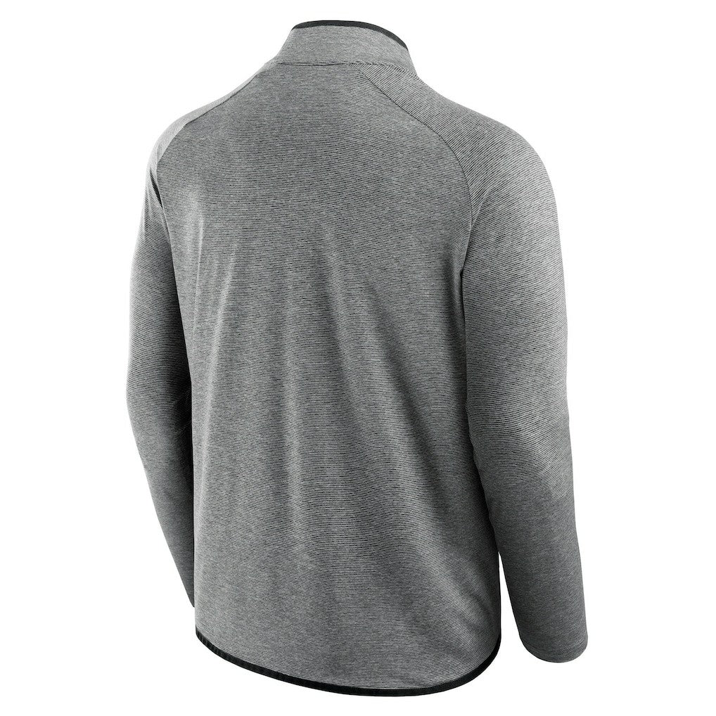 Fanatics Jacksonville Jaguars Unisex Front Office Performance Primary Quarter-Zip Jacket Charcoal