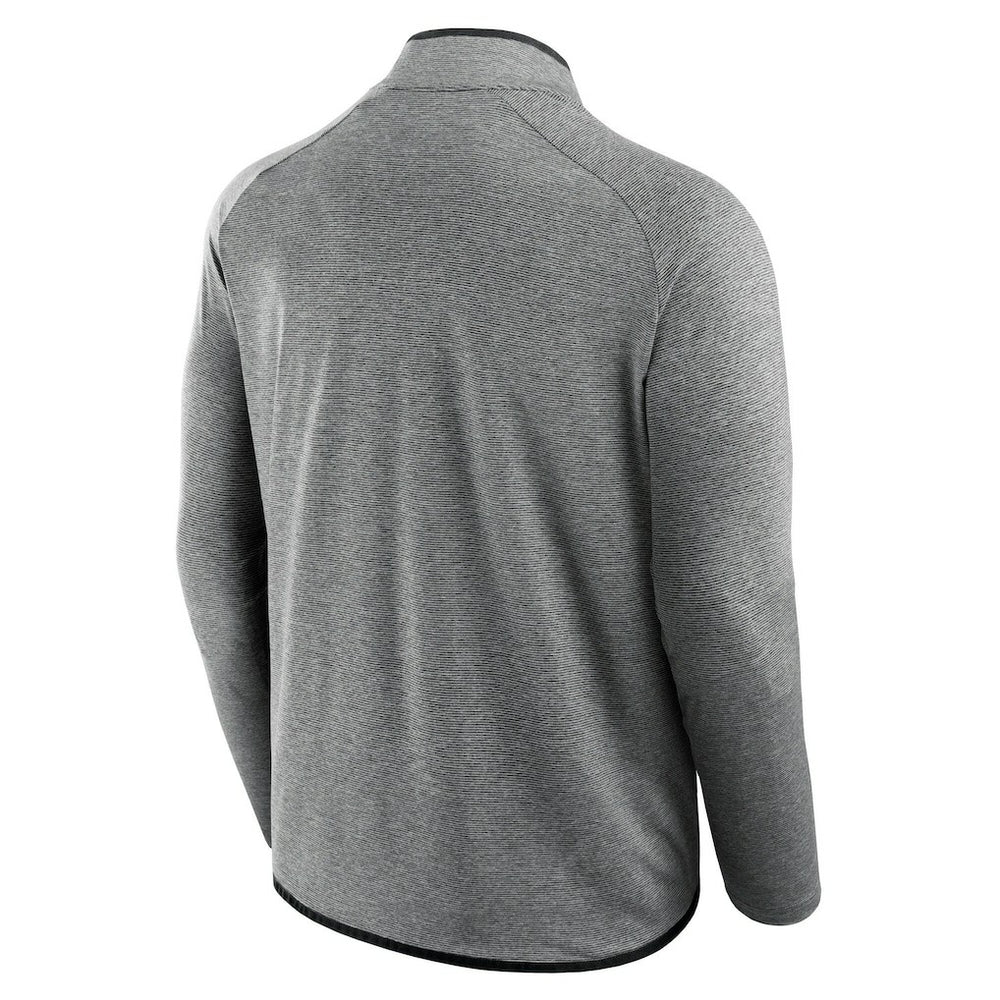 Fanatics Baltimore Ravens Unisex Front Office Performance Primary Quarter-Zip Jacket Charcoal