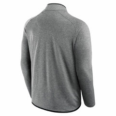 Fanatics Houston Texans Unisex Front Office Performance Primary Quarter-Zip Jacket Charcoal