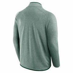 Fanatics Green Bay Packers Unisex Front Office Performance Primary Quarter-Zip Jacket Green