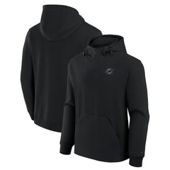 Fanatics Miami Dolphins Unisex Front Office Tonal Tri-Blend Pullover Hoodie Black