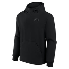 Fanatics New York Jets Unisex Front Office Tonal Tri-Blend Pullover Hoodie Black