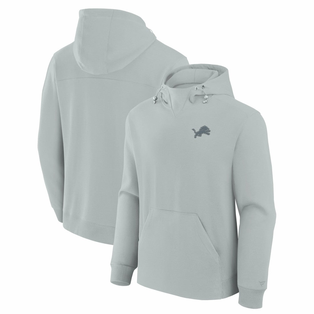 Fanatics Detroit Lions Unisex Front Office Tonal Tri-Blend Pullover Hoodie Gray
