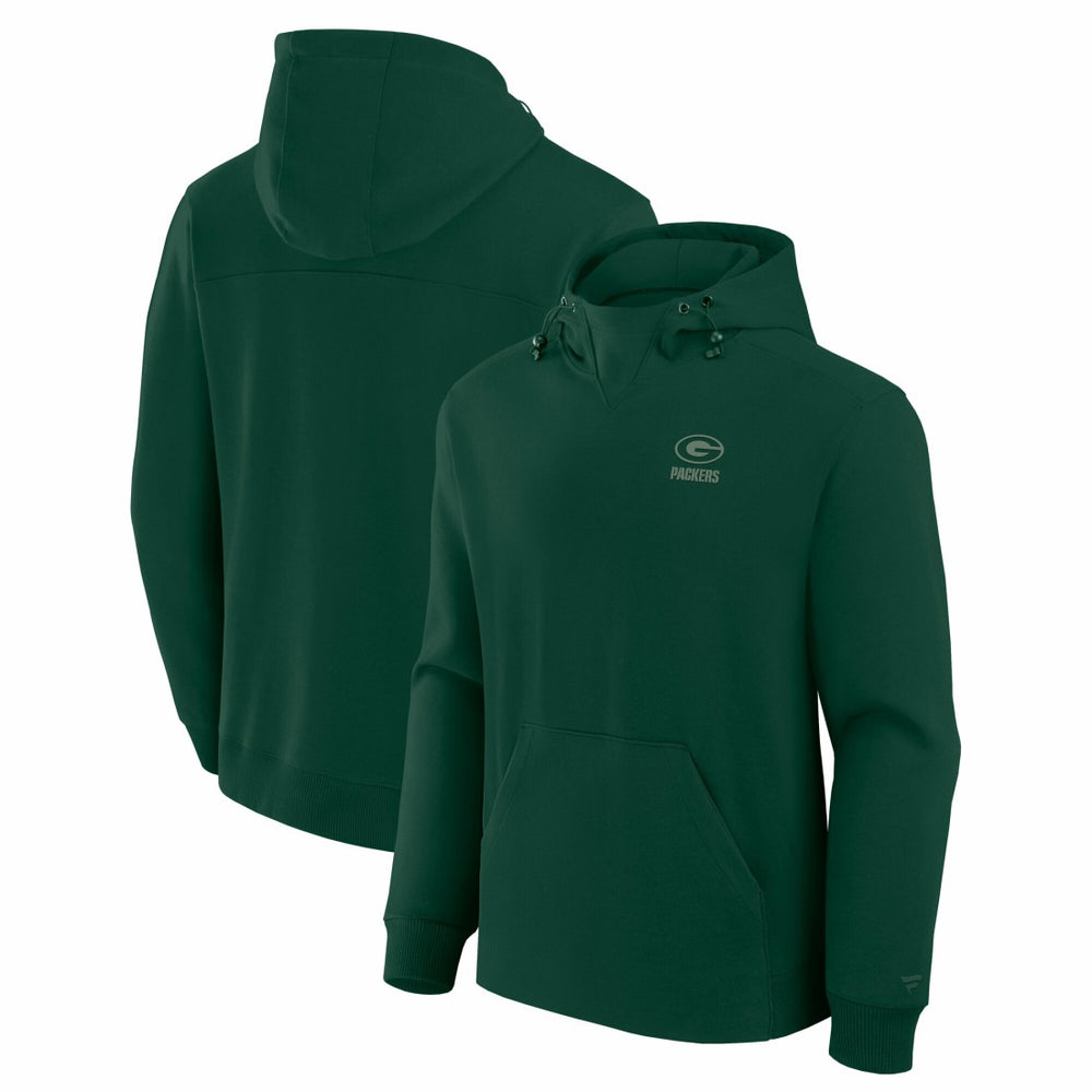 Fanatics Green Bay Packers Unisex Front Office Tonal Tri-Blend Pullover Hoodie Green