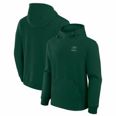 Fanatics Green Bay Packers Unisex Front Office Tonal Tri-Blend Pullover Hoodie Green