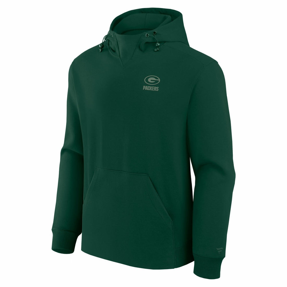 Fanatics Green Bay Packers Unisex Front Office Tonal Tri-Blend Pullover Hoodie Green