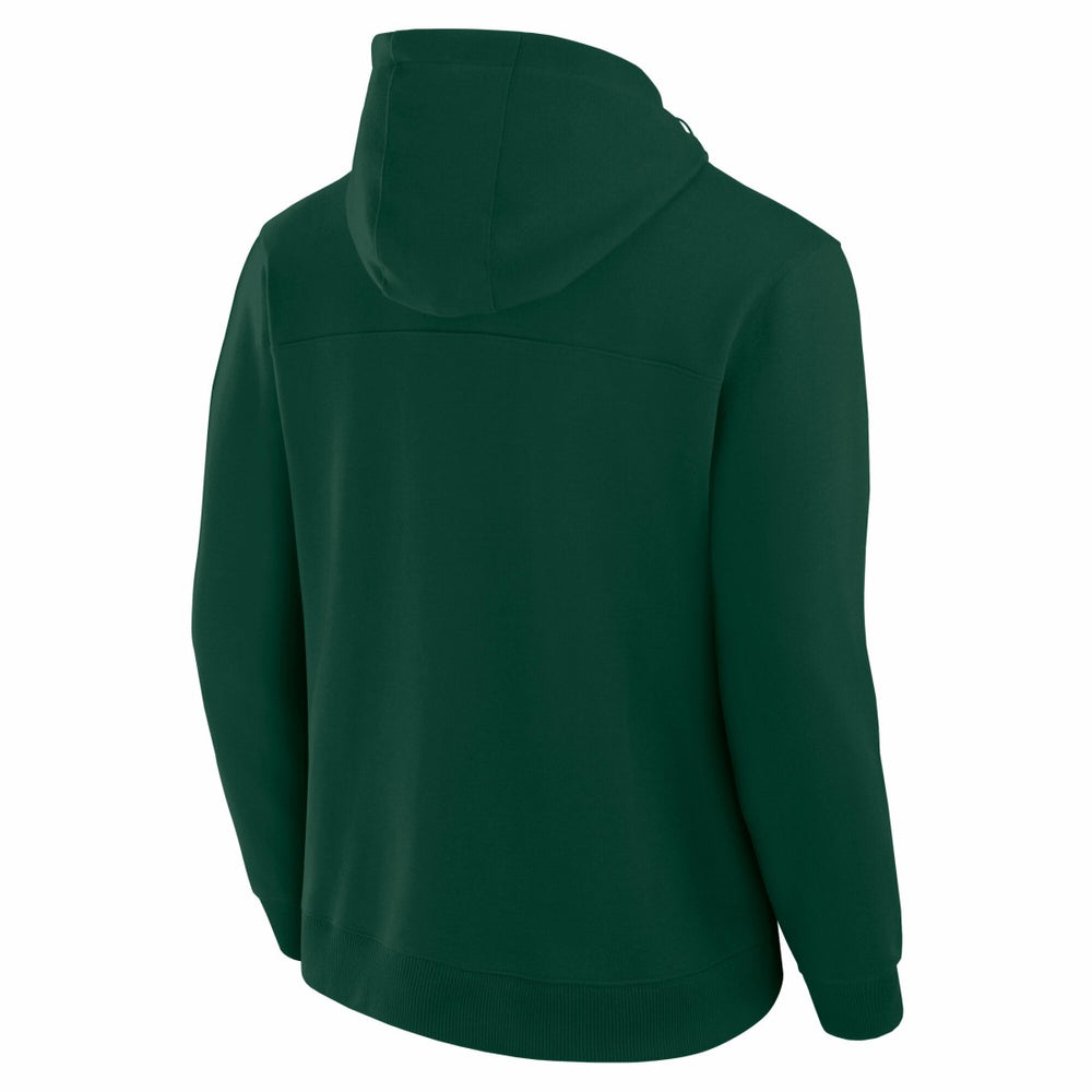 Fanatics Green Bay Packers Unisex Front Office Tonal Tri-Blend Pullover Hoodie Green