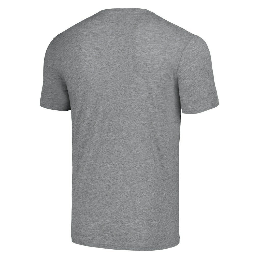 James Harrison Pittsburgh Steelers Homage Unisex NFL Blitz Retired Player Tri-Blend T-Shirt Heathered Heather Gray
