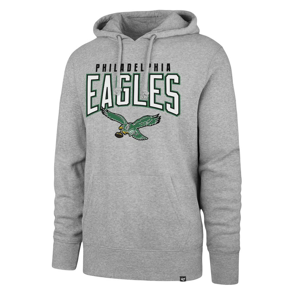 47 brand Philadelphia Eagles '47 Headline Pullover Hoodie Gray