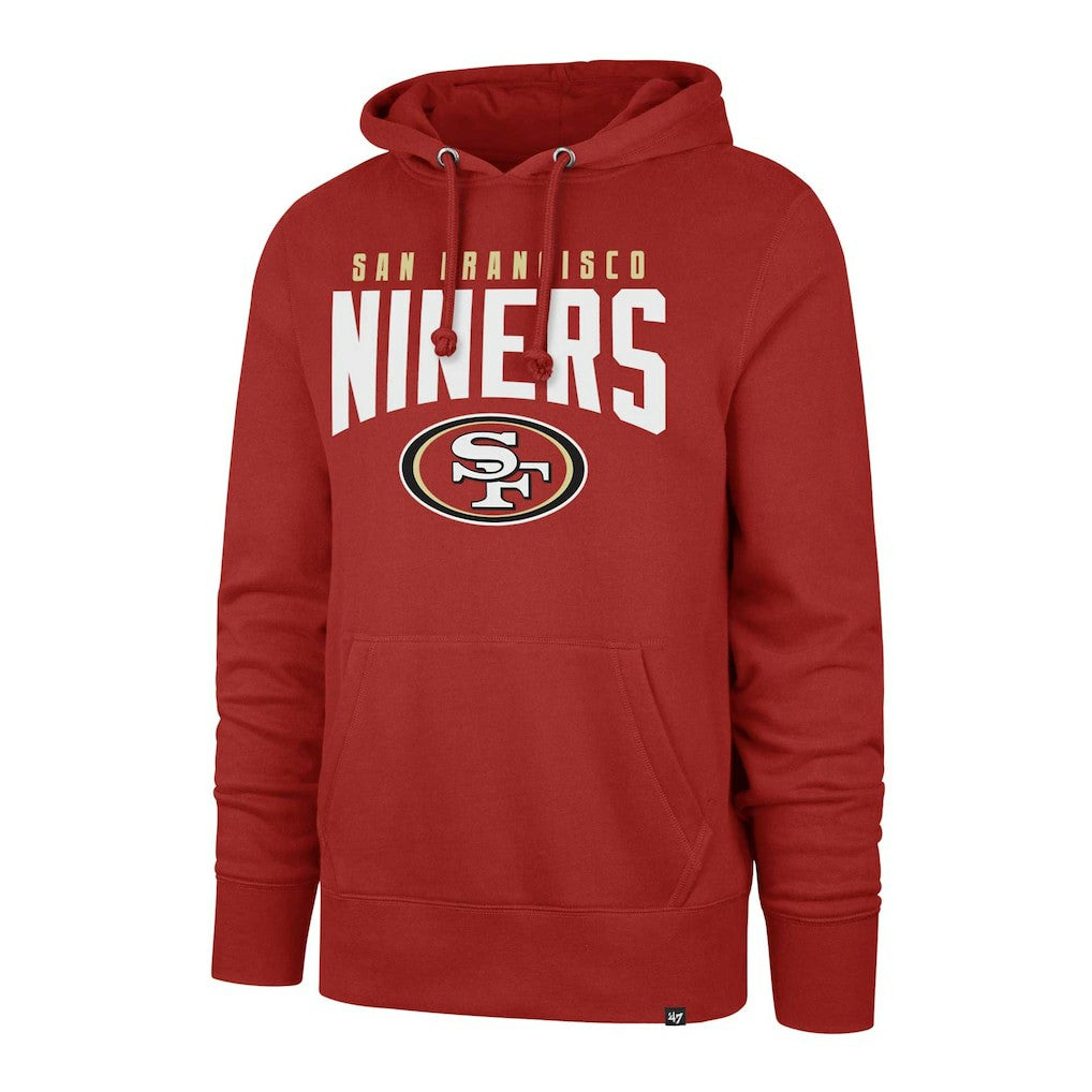 47 brand San Francisco 49ers '47 Headline Pullover Hoodie Scarlet