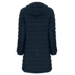 Chicago Bears Cutter & Buck Women's Throwback Logo Mission Ridge Repreve Eco Insulated Full-Zip Puffer Jacket Navy