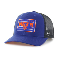 New York Mets '47 Hardline Trucker Adjustable Hat - Royal - 47 brand on Sale