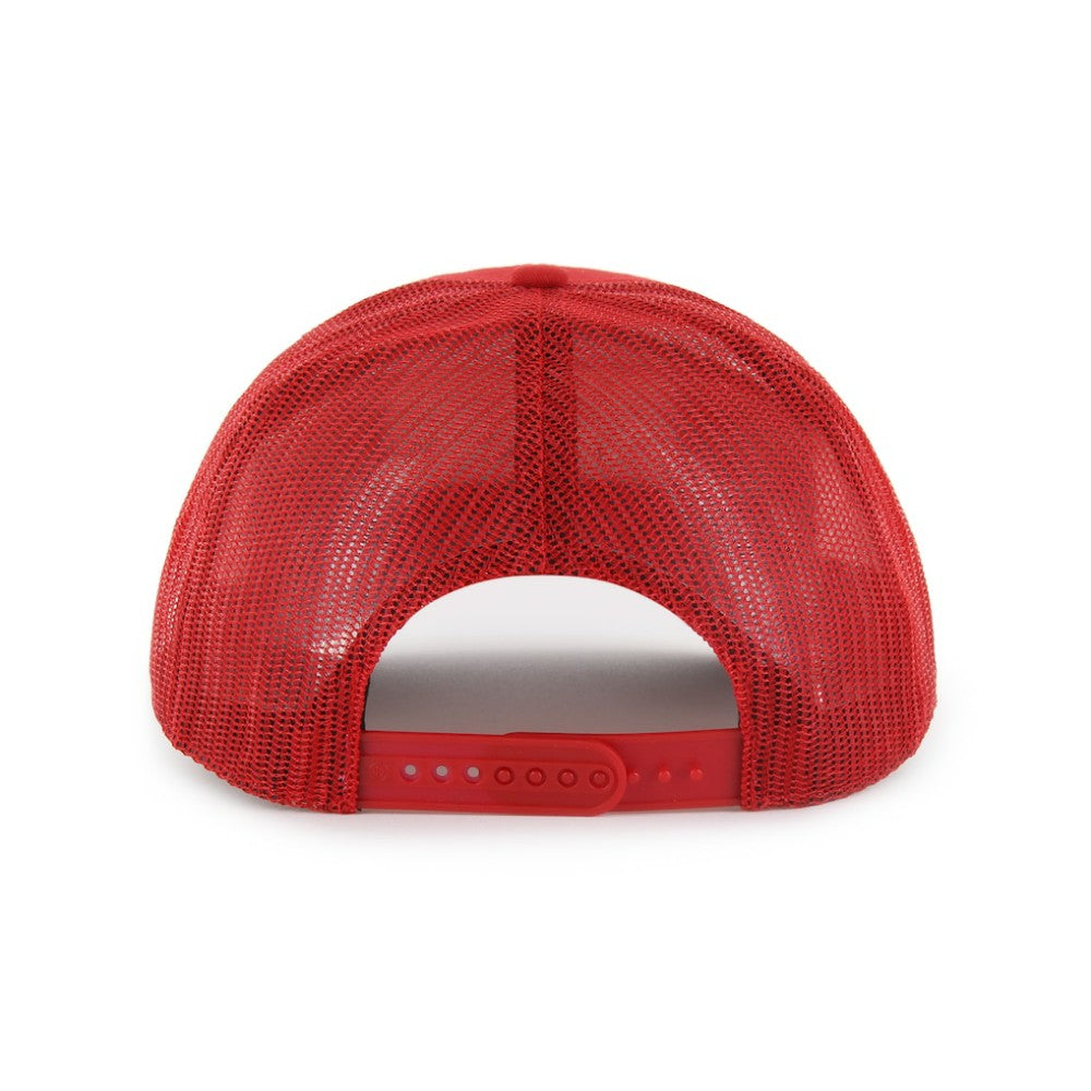 Philadelphia Phillies '47 Hardline Trucker Adjustable Hat - Red - 47 brand Lifestyle