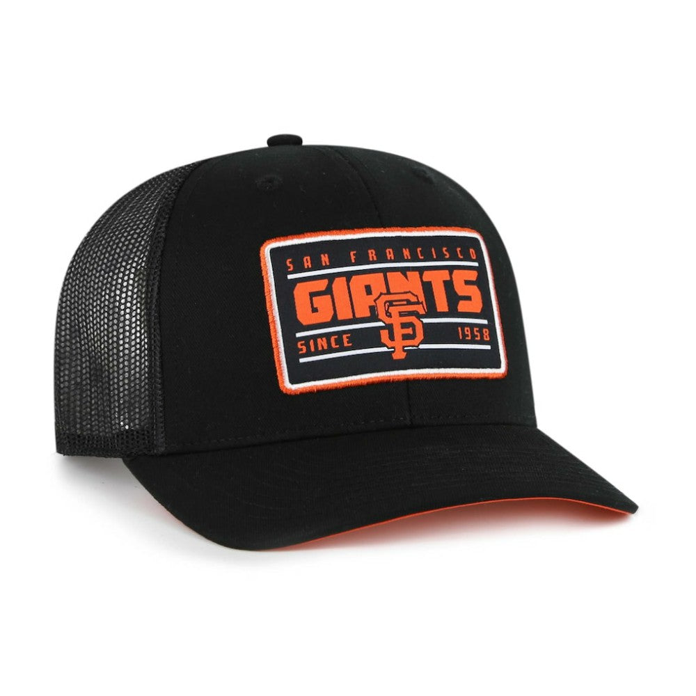 San Francisco Giants '47 Hardline Trucker Adjustable Hat - Black - 47 brand Online