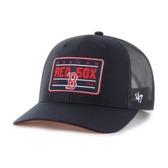 Boston Red Sox '47 Hardline Trucker Adjustable Hat - Navy - 47 brand Sale