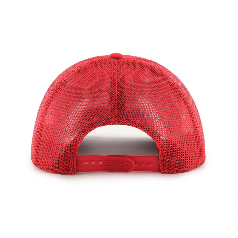 Cincinnati Reds '47 Hardline Trucker Adjustable Hat - Red - 47 brand on Sale