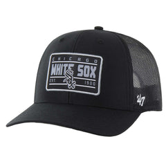 Chicago White Sox '47 Hardline Trucker Adjustable Hat - Black - 47 brand on Sale