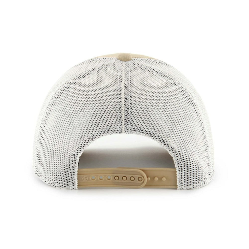 Cincinnati Reds '47 Ridgewood Trucker Adjustable Hats - Khaki - 47 brand Sale